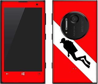 Autocollant stylisé en vinyle ultra premium pour nokia lumia 1020 - drapeau diver