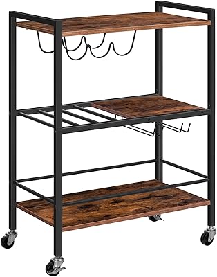 Chariot de bar hopro sur roulettes, chariot de service de cuisine à 3 niveaux avec support à verres et casier à vin, roues librement pivotantes et verrouillables, pour salle à manger, marron rustique ebf35tc01. Avec plus de 300 000 références de produits, Diaytar Côte d'Ivoire est la destination idéale pour les Ivoiriens qui cherchent à acheter en ligne. La boutique en ligne propose une large gamme de catégories de produits, allant de l'informatique et de l'électronique aux produits de beauté et aux accessoires de mode. Diaytar Côte d'Ivoire est déterminée à devenir la référence incontournable du commerce en ligne en Côte d'Ivoire et à offrir à ses clients une expérience d'achatunique et mémorable.