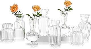 Vases the white shop pour centres de table - mini vases transparents en gros, jolis vases à fleurs pour fête de mariage, décoration de table (transparent, 8). DIAYTAR COTE D'IVOIRE, la référence en matière de boutique en ligne en Côte d'Ivoire, met à votre disposition plus de 300 000 références pour faciliter vos achats en ligne. Notre équipe travaille sans relâche pour améliorer votre expérience d'achat en ligne. L'expertise et la confiance font partie de nos valeurs.