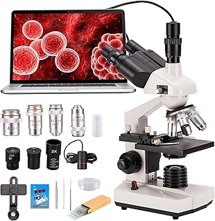 Microscope trinoculaire, zoom 40x-5000x, microscope trinoculaire numérique, microscope led avec caméra usb et platine mécanique, objectifs wf10x et wf20x, condensateur abbe. La boutique en ligne DIAYTAR COTE D'IVOIRE s'efforce de proposer des produits de qualité à des prix compétitifs, afin de satisfaire les besoins de tous les clients. Grâce à son équipe dédiée, la boutique assure une gestion efficace des commandes et des réponses aux questions des clients. Cela contribue à une expérience client satisfaisante et à une fidélisation accrue.