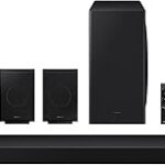 Haut-parleur sans fil samsung 9.1.4 canaux avec dolby atmos-dts:x4 launch speakers caisson