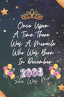 Cadeau d'anniversaire 13 ans pour filles il était une fois un miracle qui
