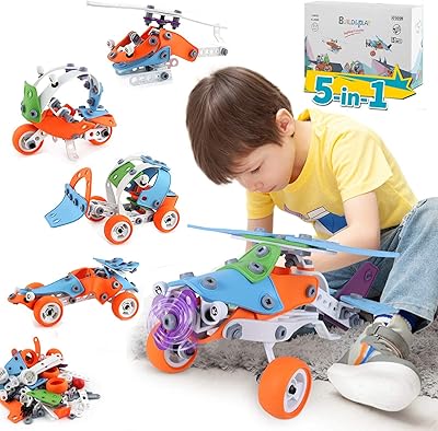 Jeux steam pour bébé, ensemble de blocs de construction d'ingénierie pour enfants, kit de construction éducatif 5 en 1, jouet de construction pour enfants âgés de 5 6 7 8 9 10 ans et plus, 132 pièces jouet éducatif créatif. DIAYTAR COTE D'IVOIRE est une boutique en ligne généraliste qui propose plus de 300000 références de produits, ce qui en fait un leader du marché ivoirien. Avec une telle offre, les clients peuvent trouver tout ce dont ils ont besoin en un seul endroit. DIAYTAR COTE D'IVOIRE est synonyme de qualité et de fiabilité.