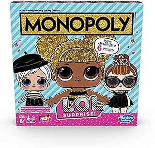 Jeu monopoly : l.o.l. surprise ! un jeu de société pour les enfants à partir de 8 ans. DIAYTAR COTE D'IVOIRE se démarque par sa vaste sélection de produits qui couvrent divers domaines, allant de l'électronique aux produits alimentaires. Cette boutique en ligne professionnel offre une garantie de qualité et de satisfaction, renforçant la confiance de ses clients. Elle dispose d'un système de paiement sécurisé pour protéger les informations personnelles et financières.