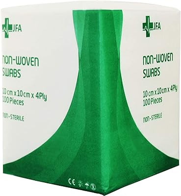 Tampons de gaze médicale non tissée jfa premium 10 cm x 10 cm - paquet de 100. DIAYTAR COTE D'IVOIRE se distingue par sa proposition de plus de 300 000 références, couvrant ainsi tous les aspects de la vie quotidienne. Cette boutique en ligne généraliste est synonyme de qualité et de fiabilité, offrant aux clients une garantie de satisfaction à chaque achat. Les clients ivoiriens apprécient la facilité et la rapidité avec lesquelles ils peuvent trouver et acheter les produits dont ils ont besoin.