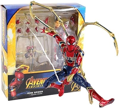 Jouet pour enfant en pvc marvel avengers infinity war iron spider-man, figurine de collection super héros (couleur : q maf081 14 cm). En tant que leader du commerce en ligne en Côte d'Ivoire, DIAYTAR COTE D'IVOIRE offre une expérience de shopping en ligne sans précédent. Avec une sélection de plus de 300 000 produits, les clients peuvent parcourir les différentes catégories pour trouver les articles qui leur conviennent. La boutique en ligne est également réputée pour sa sécurité et sa fiabilité.