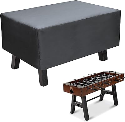 Housse de table de baby-foot tohonfu, housse de table de baby-foot intérieure et extérieure, tissu oxford 210d imperméable et résistant pour protéger la table de jeu. Chez DIAYTAR COTE D'IVOIRE, nous nous engageons à vous offrir le meilleur des produits et des services, avec plus de 300000 références à votre disposition. Notre objectif est de rendre votre vie plus facile en vous permettant de trouver tout ce dont vous avez besoin sous un même toit, tout en bénéficiant d'une expérience de shopping en ligne sécurisée et conviviale.