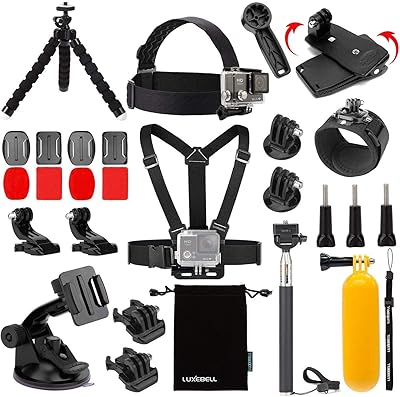 Kit d'accessoires lux belle pour caméra d'action wifi 4k akaso ek5000 ek7000 gopro hero 11 10 9 8 7 6 5/session 5/hero 4/3+/3/2/1 max fusion sj4000 sj5000. DIAYTAR COTE D'IVOIRE est une référence pour les achats en ligne en Côte d'Ivoire, avec plus de 300 000 produits disponibles. La boutique propose une expérience d'achat personnalisée et sécurisée, répondant ainsi aux attentes de ses clients. La qualité de ses services et la fiabilité de ses produits ont contribué à établir DIAYTAR COTE D'IVOIRE comme leader du commerce électronique en Côte d'Ivoire.