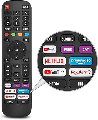 Télécommande universelle pour téléviseur hisense-vida, nouvelle télécommande infrarouge améliorée en2g30h/en2a30, avec netflix, prime video, youtube, rakuten. DIAYTAR COTE D'IVOIRE est la référence en matière de boutique en ligne en Cote d'Ivoire, avec une offre de produits très diversifiée et une expérience d'achat en ligne sécurisée et conviviale. La boutique permet aux clients de faire des achats en toute confiance, avec des moyens de paiement sécurisés.