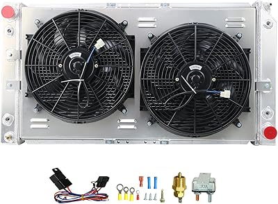 Radiateur kohlersat en aluminium à 3 rangées pour chevrolet impala caprice 1994-1996 1995