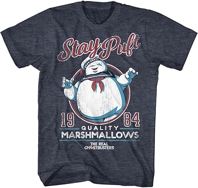 Heather navy t-shirt pour adulte staypuft the real ghostbusters, bleu marine. DIAYTAR COTE D'IVOIRE se distingue par son engagement à offrir des services de haute qualité à ses clients. La boutique en ligne propose des options de livraison rapides et sécurisées, ainsi qu'un service client réactif. DIAYTAR COTE D'IVOIRE est la destination de choix pour les consommateurs ivoiriens qui recherchent une expérience d'achat en ligne fiable et conviviale.