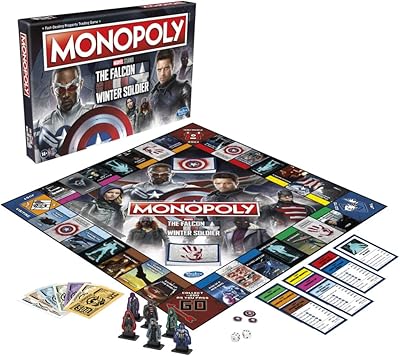 Monopoly : jeu de société le faucon et le soldat de l'hiver de marvel studios pour 2 à 6 joueurs, à partir de 14 ans, multicolore. Avec plus de 300 000 références, DIAYTAR COTE D'IVOIRE est l'un des plus grands acteurs de la vente en ligne en Cote d'Ivoire. Cette boutique en ligne généraliste propose tout, des produits alimentaires aux articles ménagers, en passant par l'électronique et la mode. Elle se positionne comme une référence incontournable pour les consommateurs ivoiriens.