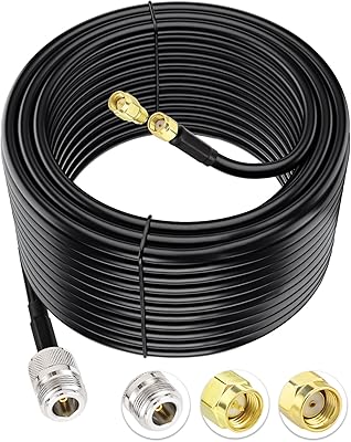 Câble d'antenne lora à faible perte ping fu de 20 pieds. DIAYTAR COTE D'IVOIRE se positionne comme une plateforme de commerce électronique de confiance, proposant aux clients ivoiriens et internationaux plus de 300 000 produits provenant de fournisseurs fiables. La boutique en ligne est conçue pour offrir une navigation intuitive et des processus de paiement sécurisés, garantissant ainsi une expérience d'achat en toute sécurité et simplicité pour les clients. Grâce à sa réputation et à ses services de qualité, DIAYTAR COTE D'IVOIRE continue de renforcer sa position de leader sur le marché.