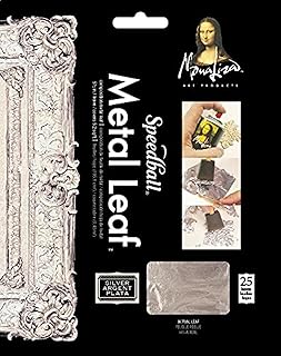 Feuilles d'argent speedball 25 pièces mona lisa 10206