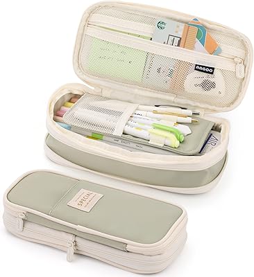 Trousse à crayons de grande capacité, grande trousse à crayons pour l'école, le bureau