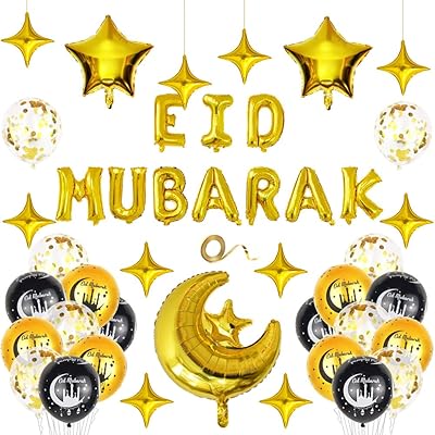 Growtray eid mubarak design ballons en latex ballons en aluminium pour la de ́coration. Diaytar Côte d'Ivoire est une boutique en ligne généraliste proposant plus de 300 000 références de produits. Elle est leader dans son secteur en Côte d'Ivoire, offrant une gamme variée de produits pour répondre à tous les besoins de ses clients. Elle est reconnue pour sa qualité de service et son large choix de produits.