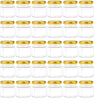 Tiberi lot de 30 mini pots hexagonaux en verre de 1,5 oz avec couvercles et étiquettes dorés, mini pots de miel pour épices, cadeaux, cadeaux de mariage et plus encore. La boutique en ligne DIAYTAR COTE D'IVOIRE propose une expérience d'achat pratique et divertissante, avec des fonctionnalités telles que la recherche de produits, les filtres de prix et les avis clients. Elle permet aux consommateurs de comparer facilement les prix et les fonctionnalités des produits, facilitant ainsi leur processus de prise de décision d'achat. De plus, elle propose régulièrement des promotions et des offres spéciales.
