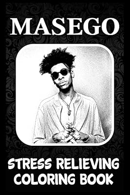 Livre de coloriage anti-stress : coloriage masego