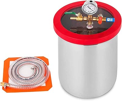 Le nouvel aspirateur en acier inoxydable de 3 gallons installe de l'uréthane, des silicones et de l'époxy dégazants, un vide poussé compatible avec la nouvelle pompe à vide. DIAYTAR COTE D'IVOIRE est votre partenaire idéal pour vos achats en ligne en Côte d'Ivoire. Nous vous offrons une gamme complète de produits allant de l'électronique à la mode en passant par les articles pour la maison. Nous nous efforçons de rendre votre expérience d'achat en ligne aussi agréable et pratique que possible.