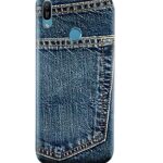Coque amc design en silicone et tpu motif jeans pour huawei y6 2019