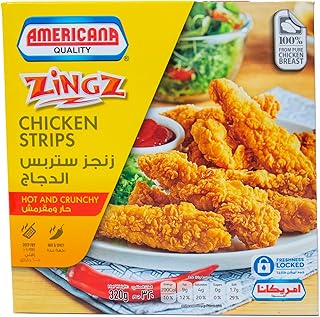 Lanières de poulet zings, épicées et croustillantes, 320 grammes d'americana. DIAYTAR COTE D'IVOIRE est une boutique en ligne généraliste qui s'est imposée comme un acteur majeur du commerce électronique en Côte d'Ivoire, avec plus de 300 000 références de produits. La boutique propose une large sélection de produits à des prix compétitifs, allant des produits alimentaires aux électroménagers, en passant par les articles de sport et les jouets. Grâce à son service client dédié et à sa politique de retour flexible, DIAYTAR COTE D'IVOIRE garantit une expérience d'achat satisfaisante pour tous ses clients.