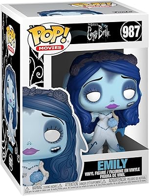 Funko 49046 pop movies : jouet la mariée cadavre d'emily, multicolore