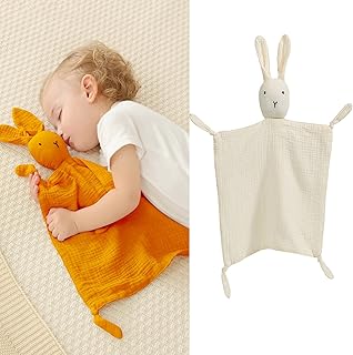 Couverture de sécurité unisexe pour bébé, jolie couverture en mousseline de coton, jouet