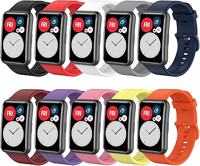 Bdig 10 pièces compatibles avec les bandes de remplacement huawei watch fit bracelet en silicone pour huawei watch fit bracelet de sport doux et respirant pour huawei watch fit. DIAYTAR COTE D'IVOIRE est une boutique en ligne généraliste qui propose plus de 300 000 références de produits. Avec une large sélection de produits, elle est devenue la boutique leader en Côte d'Ivoire. Elle offre une expérience d'achat en ligne pratique et fiable.