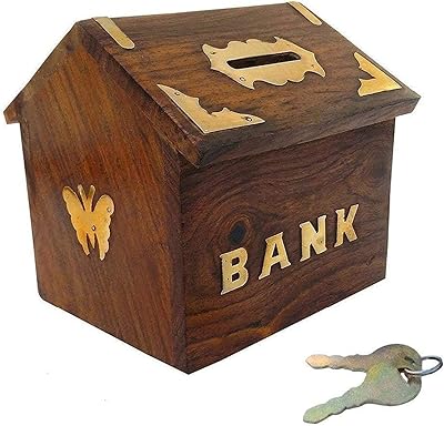 Tirelire artisanale en bois en forme de chalet avec serrure, boîte à monnaie pour enfants, cadeau, marron. Notre boutique en ligne propose une sélection de plus de 300 000 articles de toutes catégories. Chez DIAYTAR COTE D'IVOIRE, nous nous engageons à vous apporter les produits les plus récents et les plus tendances. Nous sommes fiers de notre expertise et de notre capacité à vous offrir les meilleurs produits à des prix raisonnables.