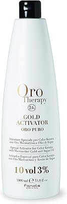 M. bob fanola oro therapy activateur d'or 24 carats, 10 ml 3%, 1000