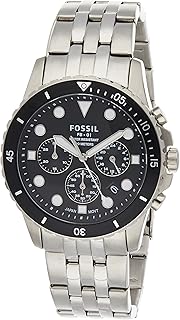 Montre fb 01 chrono pour homme avec bracelet en acier inoxydable fs5837, argent