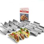 Ensemble de 6 supports à tacos uno casa support en métal pour coquilles
