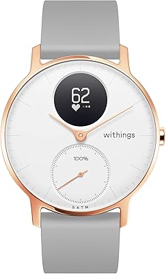 Steel hr de withings - montre intelligente hybride - tracker d'activité avec connectivité gps, surveillance de la fréquence cardiaque, surveillance du sommeil, notifications intelligentes, résistante à l'eau avec autonomie de 25 jours. La boutique en ligne DIAYTAR COTE D'IVOIRE est votre destination idéale pour tous vos besoins en ligne, avec plus de 300000 references disponibles. Cette boutique leader en Cote d'Ivoire propose une gamme étendue de produits, y compris les articles ménagers, les produits électroniques, les vêtements et les accessoires. Vous pouvez faire des achats en toute sécurité et confiance, grâce aux méthodes de paiement sécurisées et au système de retour simplifié proposé par la boutique.