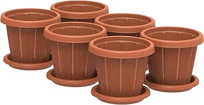 Ensemble de pots de fleurs cosmoplast cedargreen de 16 pouces avec plateau - 6 pièces. DIAYTAR COTE D'IVOIRE est une boutique en ligne généraliste qui propose plus de 300 000 références de produits, faisant d'elle l'une des plus grandes plateformes de commerce électronique en Côte d'Ivoire. Elle offre une large gamme de produits allant de l'électronique à la mode, en passant par les produits alimentaires. Les clients peuvent ainsi trouver tout ce dont ils ont besoin en un seul endroit.