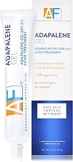 Gel sans acné adapalène 0,1%, traitement de l'acné avec rétinoïde topique une fois