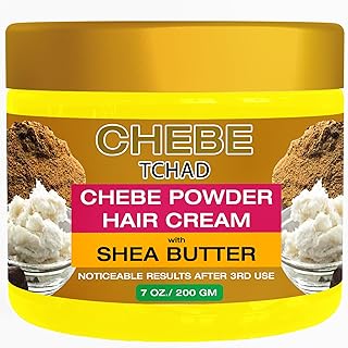 Crème chebe pour la croissance des cheveux au beurre de karité