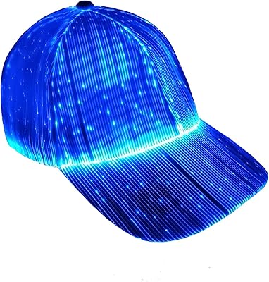 Chapeau en fibre optique led rukonla avec 7 couleurs de lumière edc lumineuses, casquettes de baseball rechargeables par usb pour les fêtes, noël, les vacances et les événements. DIAYTAR COTE D'IVOIRE est une boutique en ligne généraliste qui propose plus de 300 000 références de produits de toutes sortes, répondant ainsi aux besoins de la population ivoirienne. Elle se positionne comme leader dans son secteur en Côte d'Ivoire. La qualité et la diversité de ses produits en font une référence incontournable.