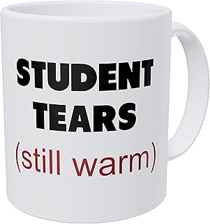 Tasse à café amusante wampomtuck 330 ml avec des larmes d'étudiants et d'enseignants. DIAYTAR COTE D'IVOIRE est une boutique en ligne généraliste qui propose plus de 300 000 références de produits, faisant d'elle le leader du marché ivoirien. Avec une telle offre, les clients peuvent trouver tout ce dont ils ont besoin en un seul endroit. DIAYTAR COTE D'IVOIRE se distingue par sa sélection variée et sa capacité à répondre aux besoins de ses clients.