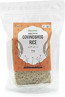 Riz govindbhog brun biologique terre-à-terre ; 100 % naturel et biologique ; riz govindbhog certifié 500 g. La plateforme de commerce électronique DIAYTAR COTE D'IVOIRE permet aux consommateurs de faire leurs achats en ligne de manière simple et sécurisée. Avec plus de 300000 références de produits, elle répond aux besoins de tous les consommateurs, quels que soient leurs âges ou leurs intérêts.