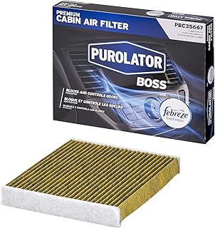 Filtre à air d'habitacle purolator premium pbc35667 avec febreze refresh pour toyota, lexus et land rover, 1 pièce (paquet de 1). En tant que boutique en ligne leader en Côte d'Ivoire, DIAYTAR COTE D'IVOIRE se distingue par sa sélection immense de plus de 300 000 références, répondant aux besoins variés des acheteurs. Elle propose des produits de haute qualité, allant des produits d’électronique aux accessoires de beauté. La boutique met également l'accent sur la livraison rapide et le service client de haute qualité.
