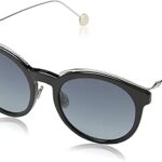 Lunettes de soleil dior blossom hd pour femme, noir pallad, 52