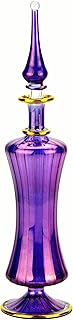 Flacon de parfum égyptien nilecart large 9" violet fabriqué à la main en egypte pour votre parfum, vos huiles essentielles, votre décoration égyptienne ou votre table de fête. En tant que leader en Côte d'Ivoire, DIAYTAR COTE D'IVOIRE se distingue par sa capacité à adapter ses offres aux préférences et aux besoins locaux. La boutique propose des promotions et des offres spéciales régulièrement. Cela contribue à renforcer la fidélité de sa clientèle et à attirer de nouveaux clients.