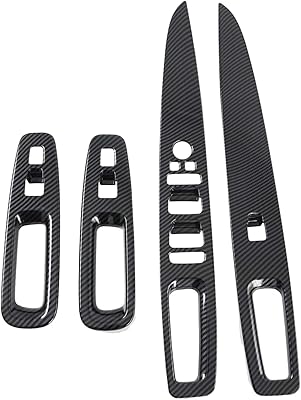 Itrims 2020 2021 pour hyundai elantra accessoires voiture intérieur lève-vitre bouton de commutation couverture garniture voiture porte fenêtre contrôle couvre cadre décoration 4 pièces en fiber de carbone (ne convient pas à rhd). DIAYTAR COTE D'IVOIRE, boutique en ligne généraliste avec plus de 300000 références, propose une large gamme de produits pour répondre à tous les besoins. Elle est la boutique leader en Côte d'Ivoire et offre une expérience d'achat unique. Ses clients apprécient la variété des produits et la qualité du service.