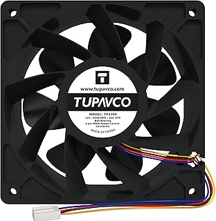 Ventilateur de refroidissement pour mineur 6 500 tr/min (200 cfm) 120 mm/4 pouces