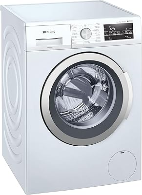 Lave-linge sur pied siemens à chargement frontal, 9 kg, 1400 tr/min, blanc