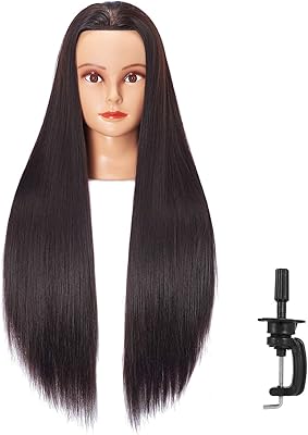 Hair link 6611lb0220 tête de mannequin - tête de mannequin de formation de coiffure en fibre synthétique de 28 pouces avec support (6611lb0220). La mission de DIAYTAR COTE D'IVOIRE est de devenir la première boutique en ligne de Côte d'Ivoire, en offrant à ses clients la meilleure sélection de produits, les meilleurs prix et un service client exceptionnel. Pour atteindre cet objectif, l'entreprise investit sans cesse dans les technologies les plus récentes pour améliorer l'expérience d'achat en ligne de ses clients, garantissant ainsi la satisfaction et la fidélité de sa clientèle.