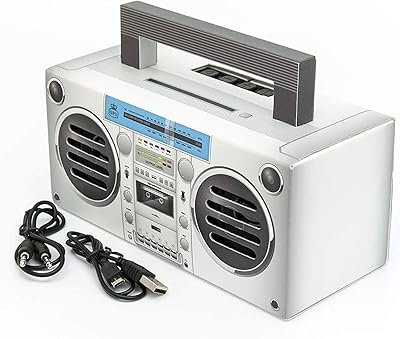Mini haut-parleur bluetooth sans fil gbo retro bronx, mini haut-parleur portable avec batterie
