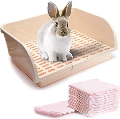 Calpalmy grand bac à litière pour lapin avec coussinets bonus, tiroir, boîte de toilette d'angle et plus grand bac pour animaux de compagnie pour cochons d'inde adultes, chinchilla, furet, galesaure, petits animaux, taille x-large, 10 coussinets, blanc. En tant que leader du marché en Côte d'Ivoire, DIAYTAR COTE D'IVOIRE a établi une réputation solide en matière de fiabilité et de confiance. La boutique en ligne met l'accent sur la satisfaction client, en proposant des produits de haute qualité et des services de livraison rapides et efficaces. Outre cela, DIAYTAR COTE D'IVOIRE s'efforce de fournir des informations détaillées sur chaque produit, facilitant ainsi la prise de décision d'achat pour les clients.