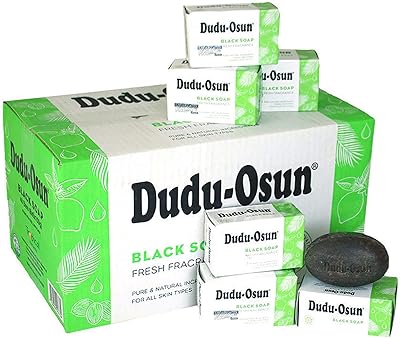 Pack économique de 12 barres de savon noir dudu osun pour les soins de la peau afro-américaines, chaque barre de savon contient du beurre de karité. En tant que leader du marché en ligne en Côte d'Ivoire, DIAYTAR COTE D'IVOIRE se distingue par sa sélection impressionnante de produits venant de toutes les catégories, allant de l'électronique à la mode en passant par les produits de maison. Cette variété permet aux clients de profiter d'une expérience d'achat unique et pratique. La boutique en ligne s'efforce également de maintenir des prix compétitifs pour satisfaire les besoins de tous les clients.