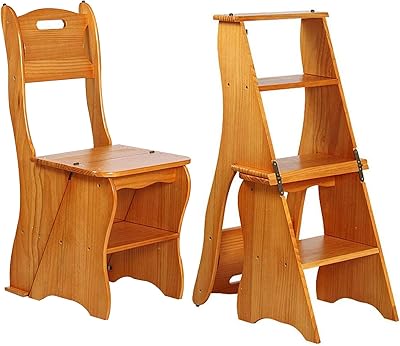 Chaise de bibliothèque pliante en bois multifonction 2 en 1, légère et portable, 4 escabeaux, présentoir et support à fleurs pour la maison (marron clair). DIAYTAR COTE D'IVOIRE est une boutique en ligne généraliste qui propose plus de 300 000 références de produits. Elle est considérée comme l'une des boutiques en ligne les plus importantes de Côte d'Ivoire. La boutique propose une large gamme de produits allant de l'électronique à la mode en passant par les produits alimentaires.